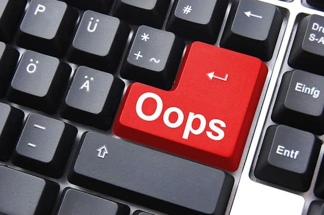 Oops Key — illustration for How To Use the Service Recovery Paradox To Your Advantage