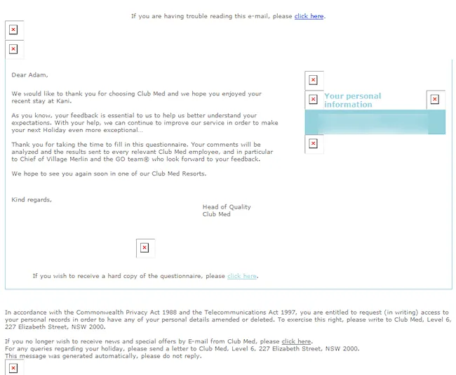 Even if I wanted to respond, I have no idea how to start this survey!