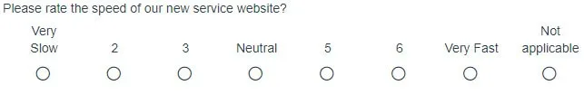 rating questions are easy to respond to